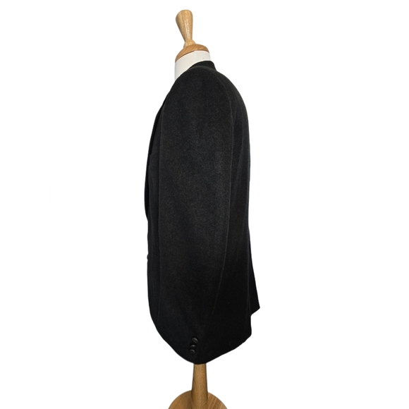 LONDON FOG vintage Lambswool Camel Hair Size 42R Blazer Suit Jacket Wedding Prom - Picture 2 of 7